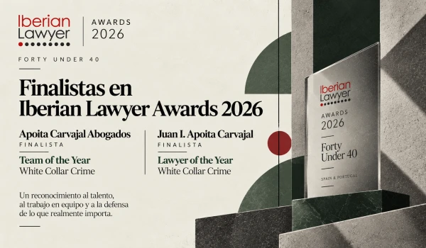 Forty under 40 - Iberian Lawyer awards 2026