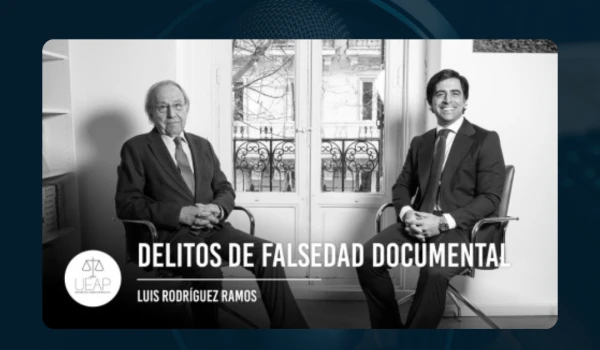 Las falsedades documentales con D. Luis Rodríguez Ramos - Podcast UEAP